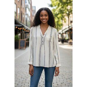 Altar'd State Women's Light Weight Long Sleeve Top